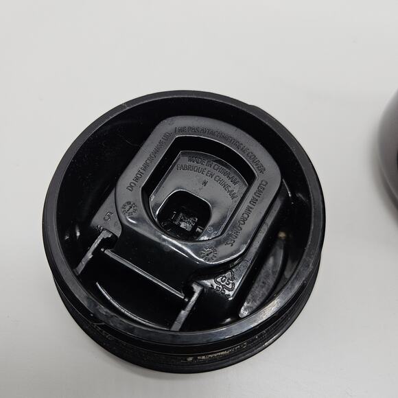 Starbucks Gloss Black Vacuum Insulated Stainless Steel Rubber Grip 16 oz Tumbler - Picture 7 of 7